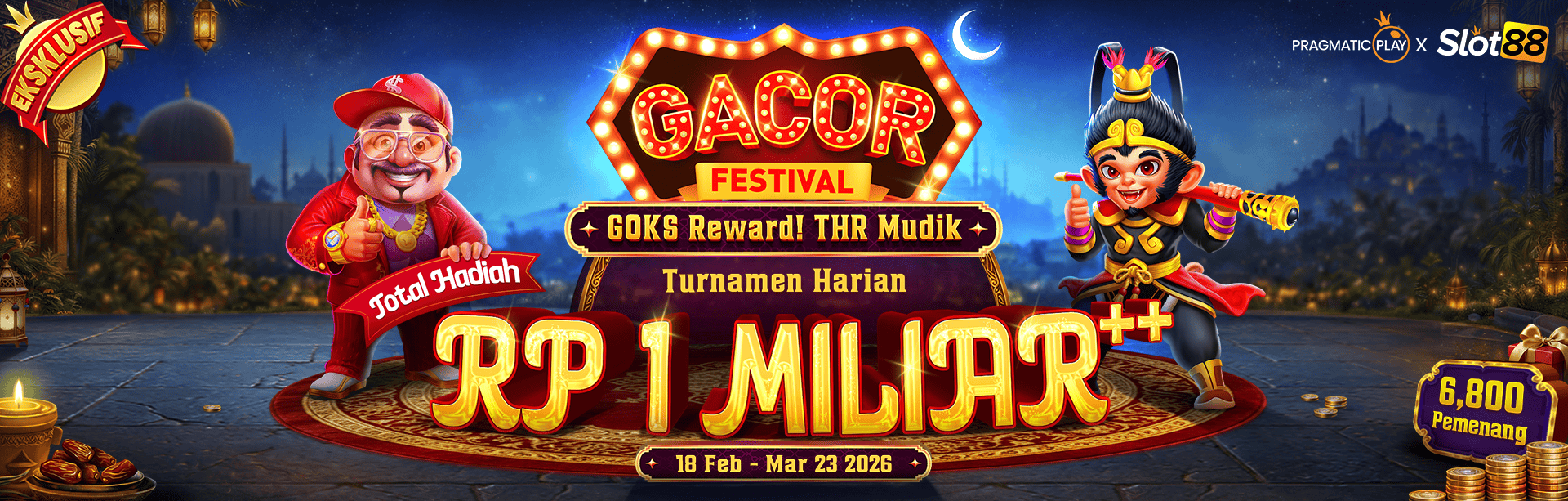 SLOT DANAX PP - GOKS REWARD! MODAL MUDIK TURNAMEN